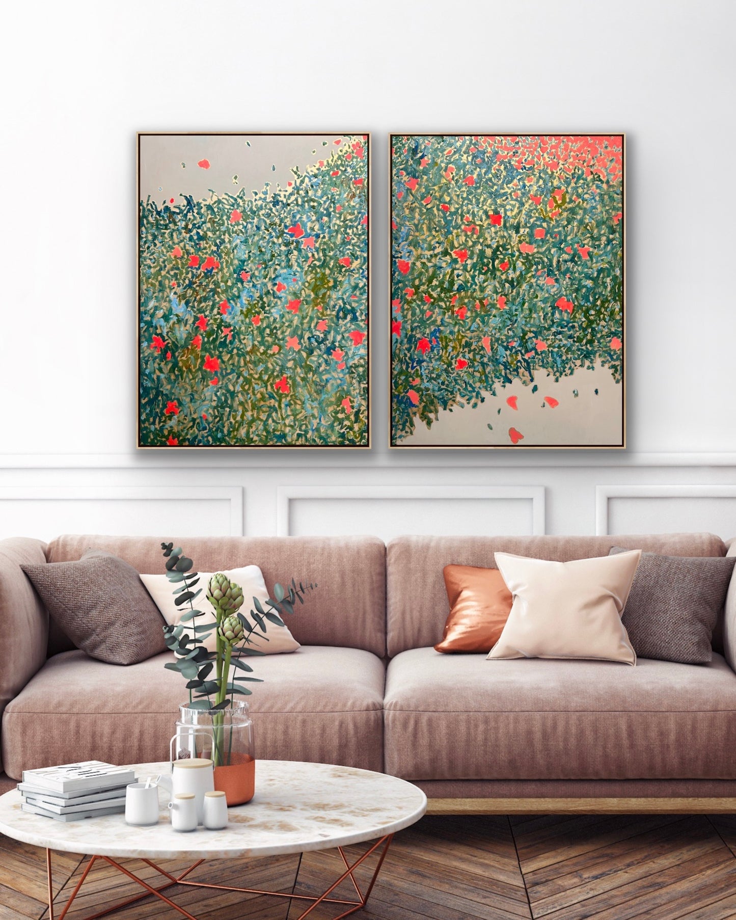 Sprawling Poppies