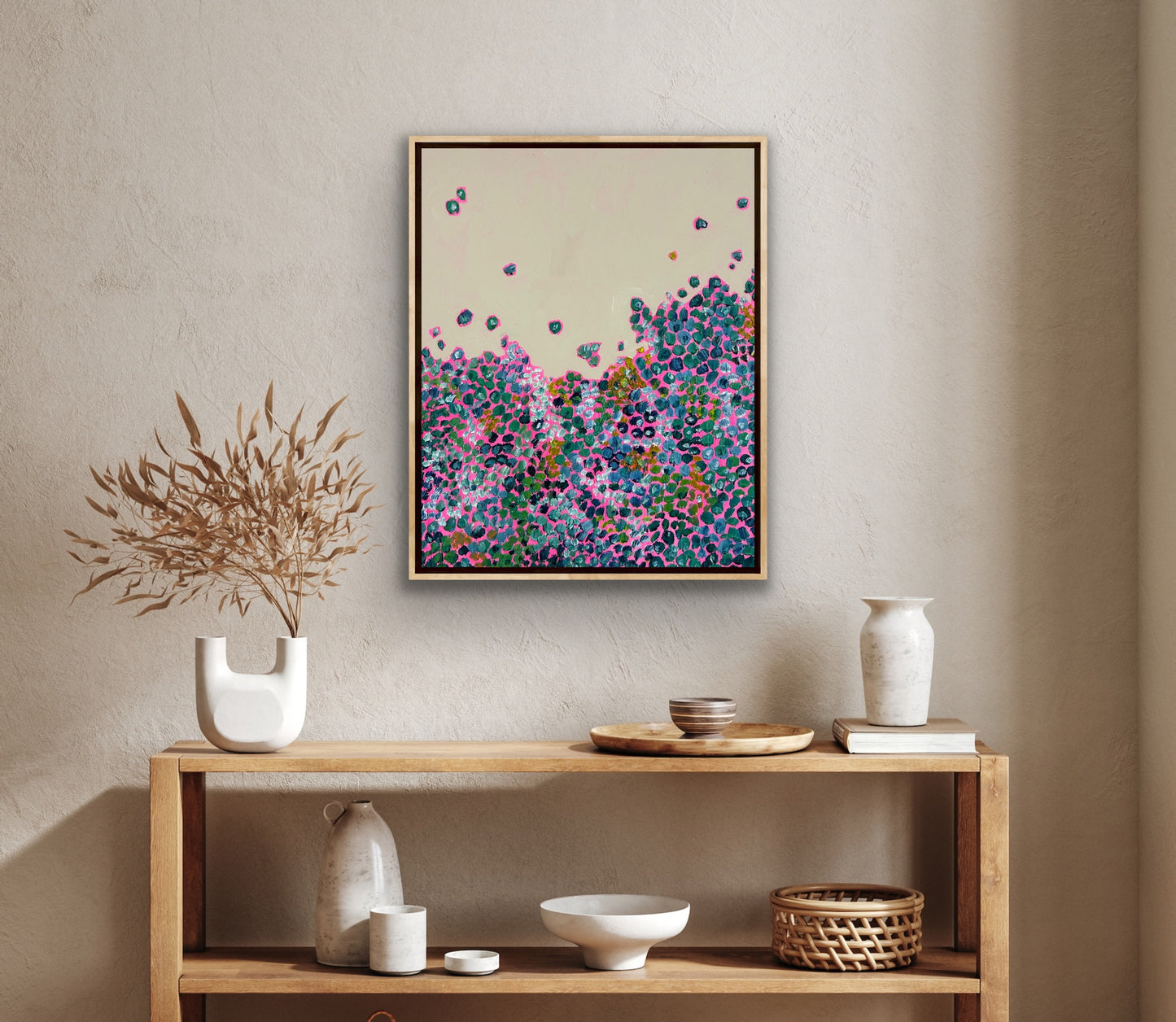 Seeing Pink Meshing With Blue