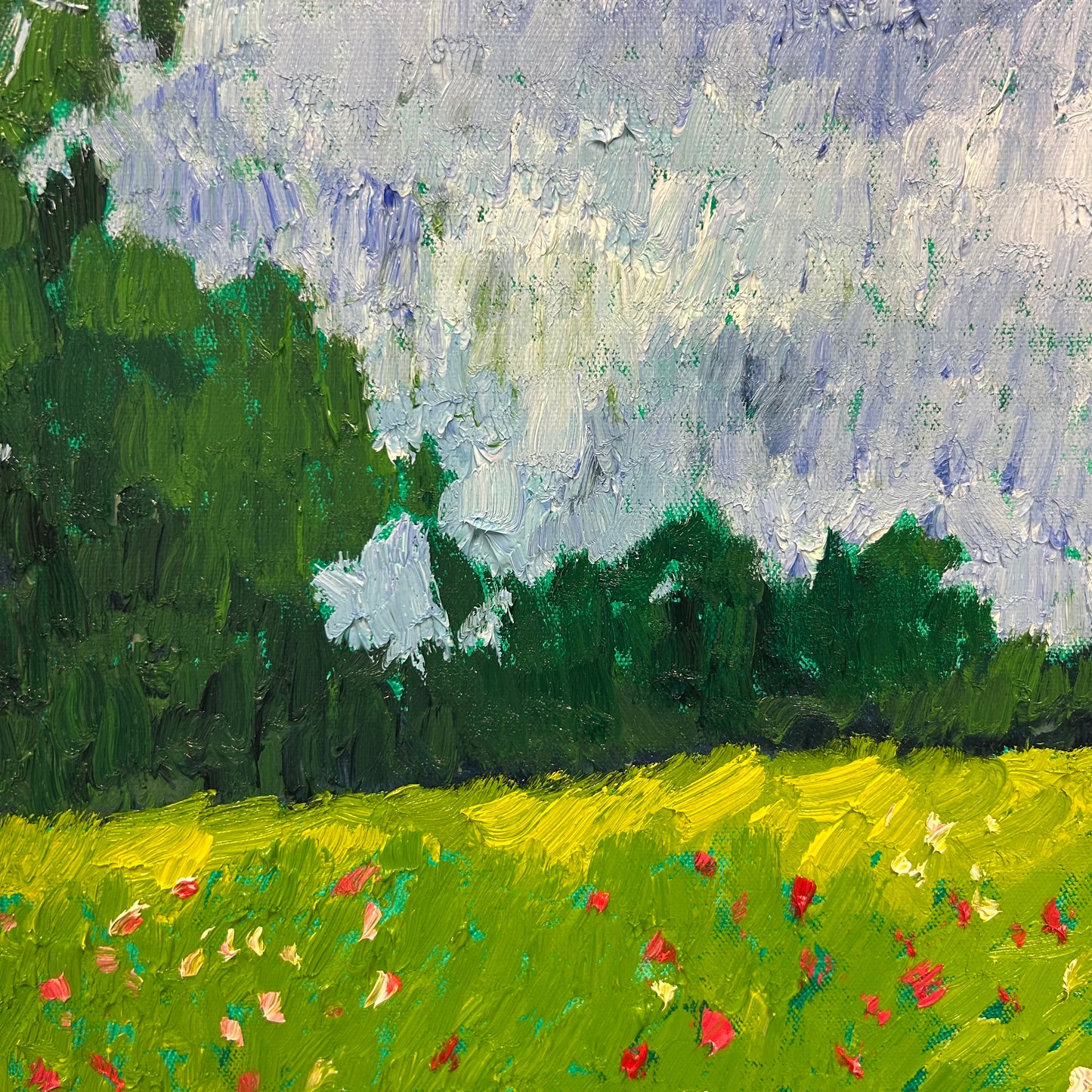 Drifting Clouds, 5pm, Summer